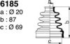 SUZUK 4411960G22 Bellow Set, drive shaft